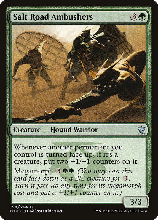 Salt Road Ambushers [Dragons of Tarkir] [Foil]