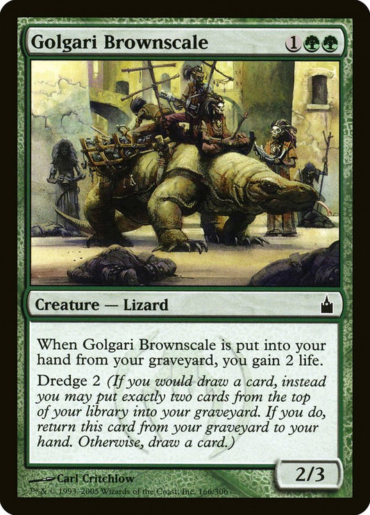 Golgari Brownscale [Ravnica: City of Guilds] [Foil]