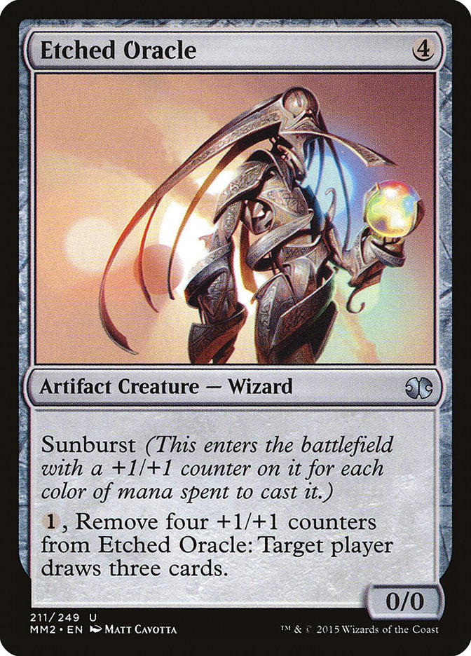 Etched Oracle [Modern Masters 2015] [Foil]