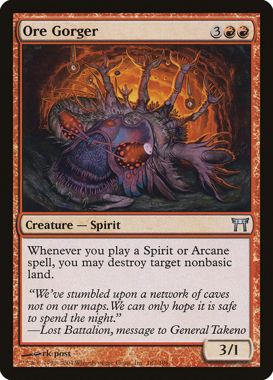Ore Gorger [Champions of Kamigawa] [Foil]