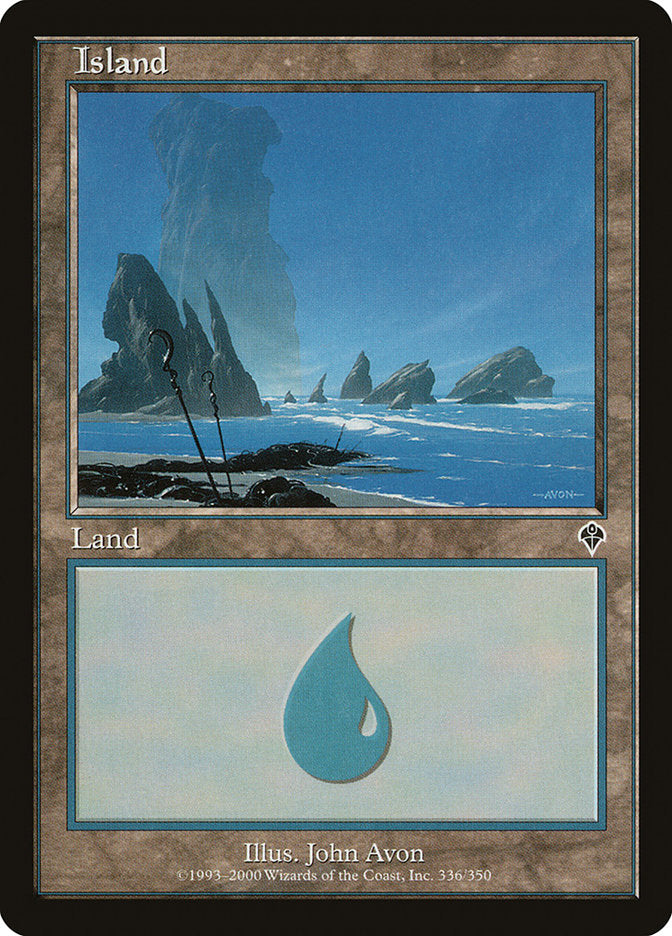 Island (336) [Invasion] [Foil]