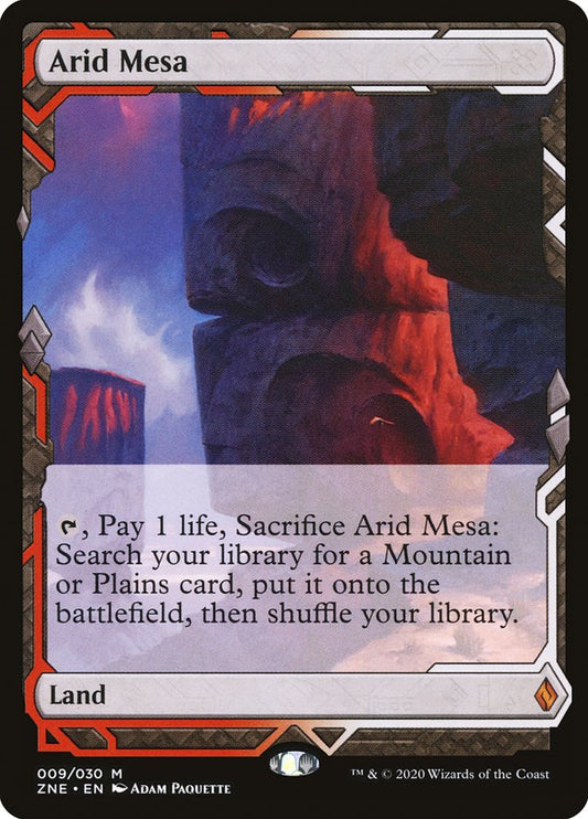 Arid Mesa (Expeditions) [Zendikar Rising Expeditions] [Foil]