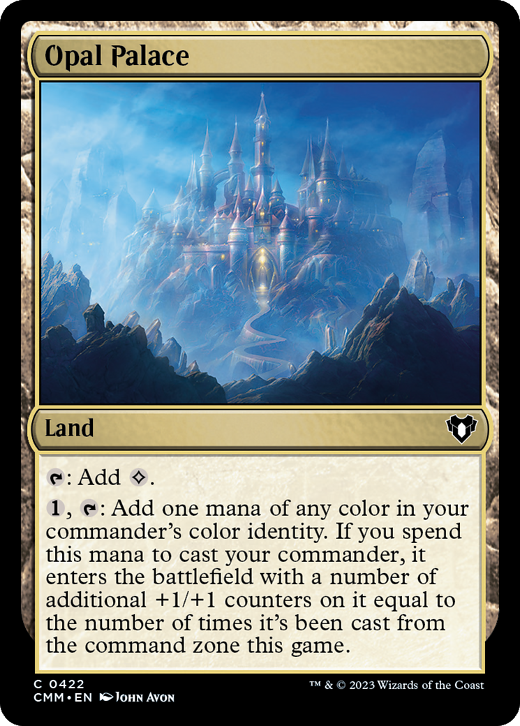 Opal Palace [Commander Masters] [Foil]