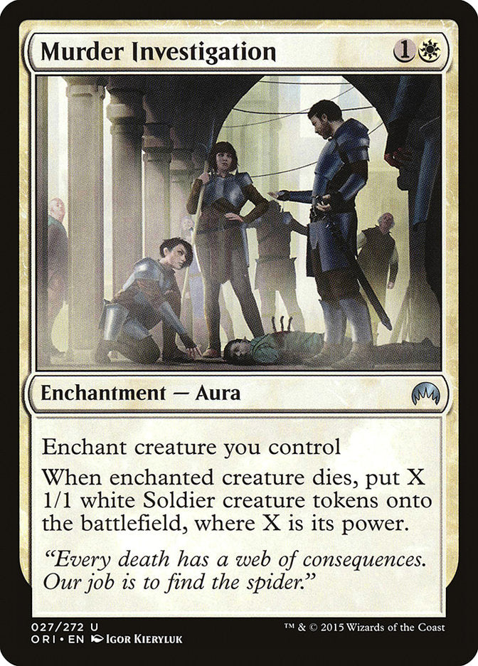 Murder Investigation [Magic Origins] [Foil]