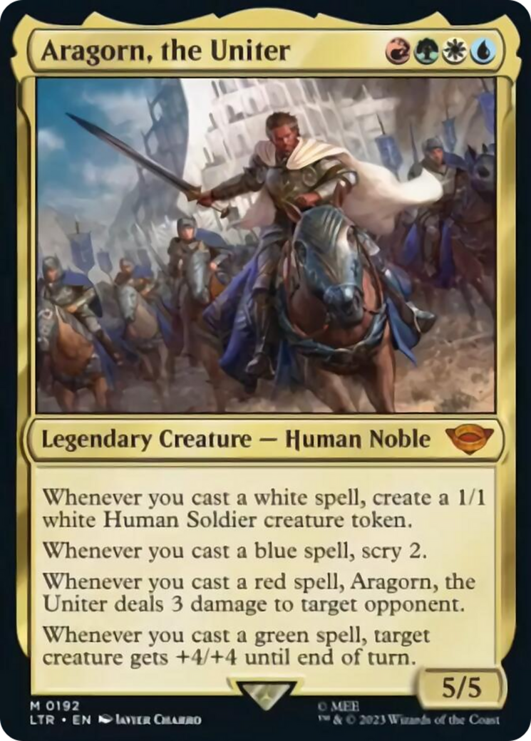 Aragorn, the Uniter [The Lord of the Rings: Tales of Middle-Earth] [Foil]