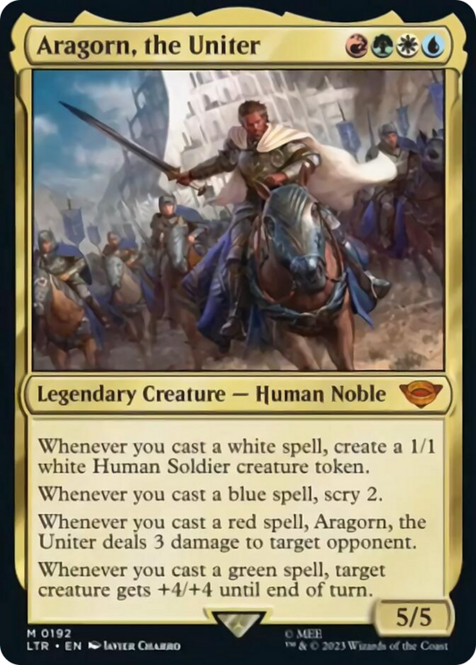 Aragorn, the Uniter [The Lord of the Rings: Tales of Middle-Earth] [Foil]