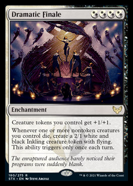 Dramatic Finale [Strixhaven: School of Mages] [Foil]