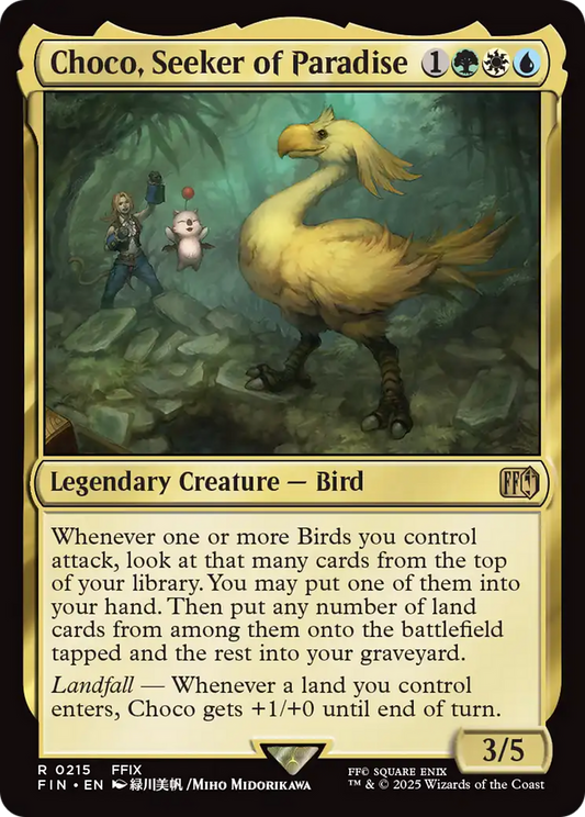 Choco, Seeker of Paradise [FINAL FANTASY] [Foil]