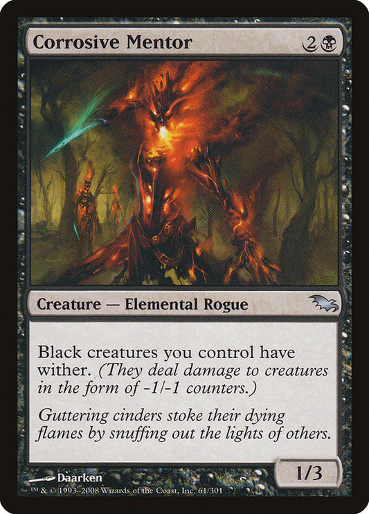 Corrosive Mentor [Shadowmoor] [Foil]