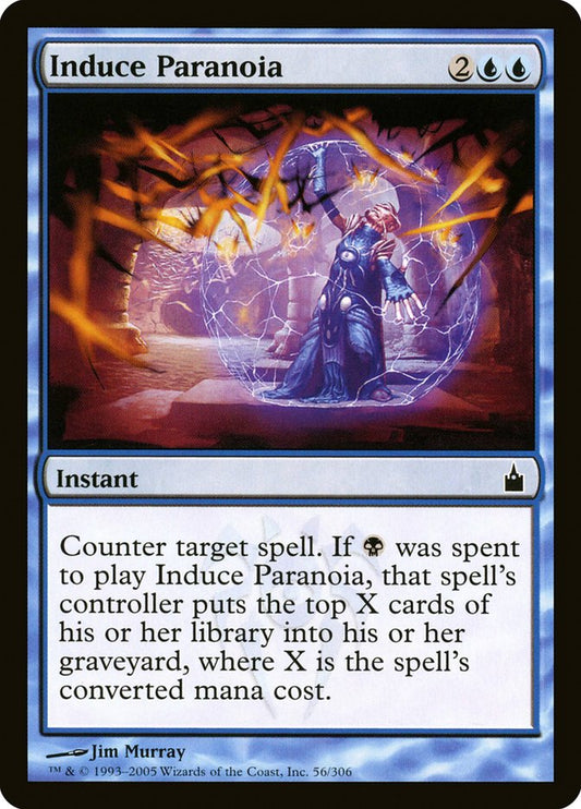Induce Paranoia [Ravnica: City of Guilds] [Foil]