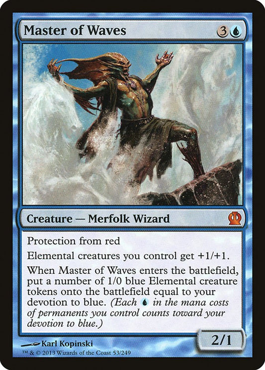 Master of Waves [Theros] [Foil]