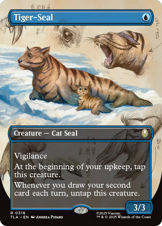 Tiger-Seal (Borderless) [Avatar: The Last Airbender] [Foil]