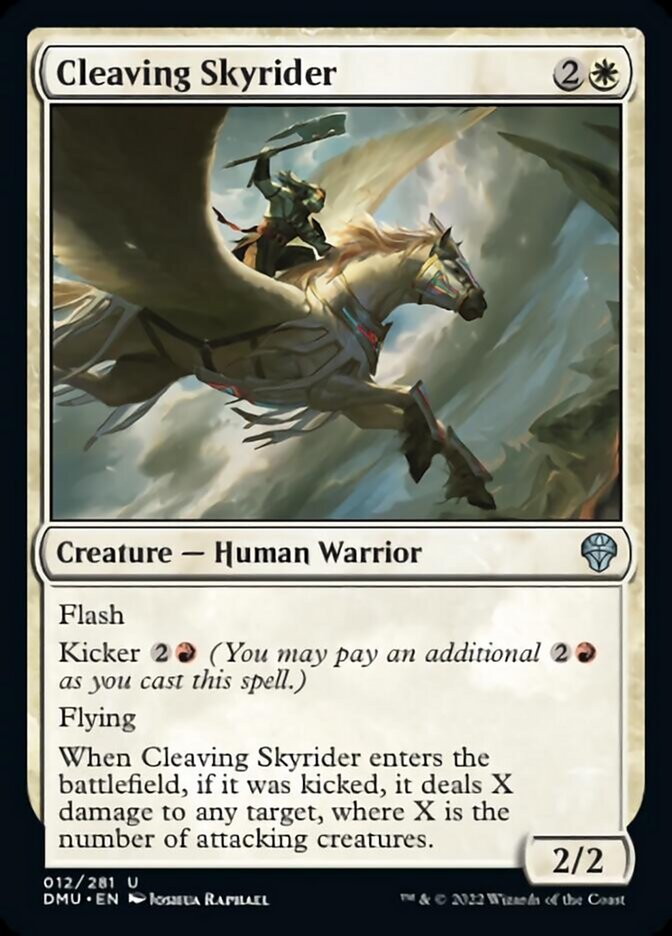 Cleaving Skyrider [Dominaria United] [Foil]
