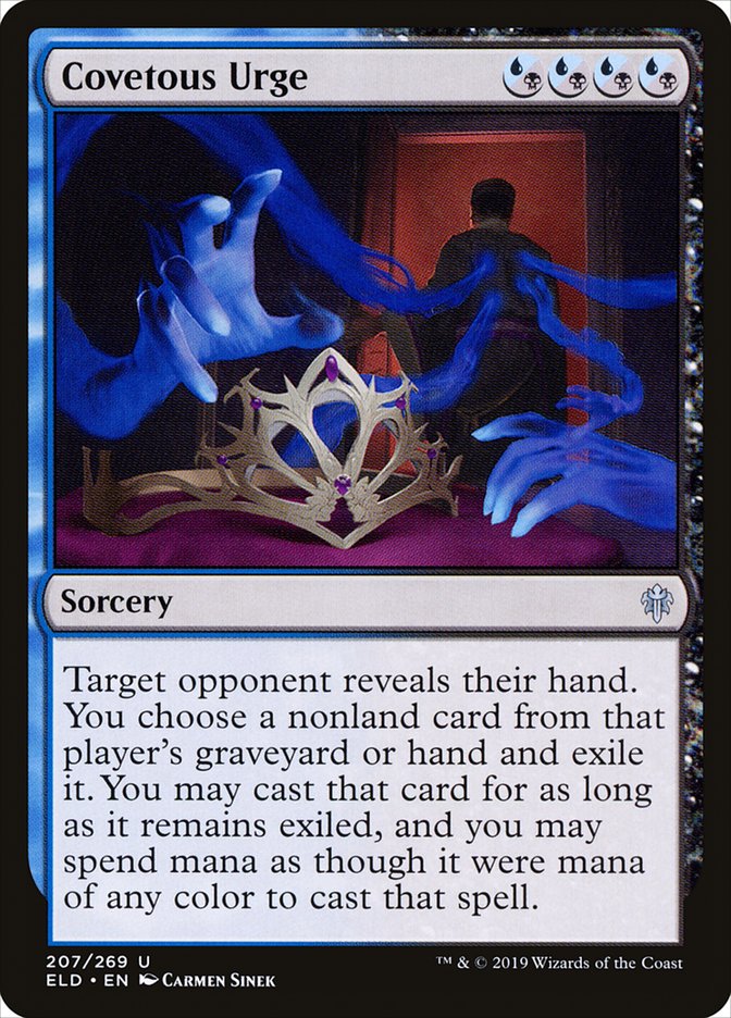 Covetous Urge [Throne of Eldraine] [Foil]