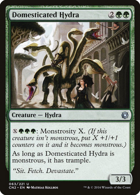Domesticated Hydra [Conspiracy: Take the Crown] [Foil]