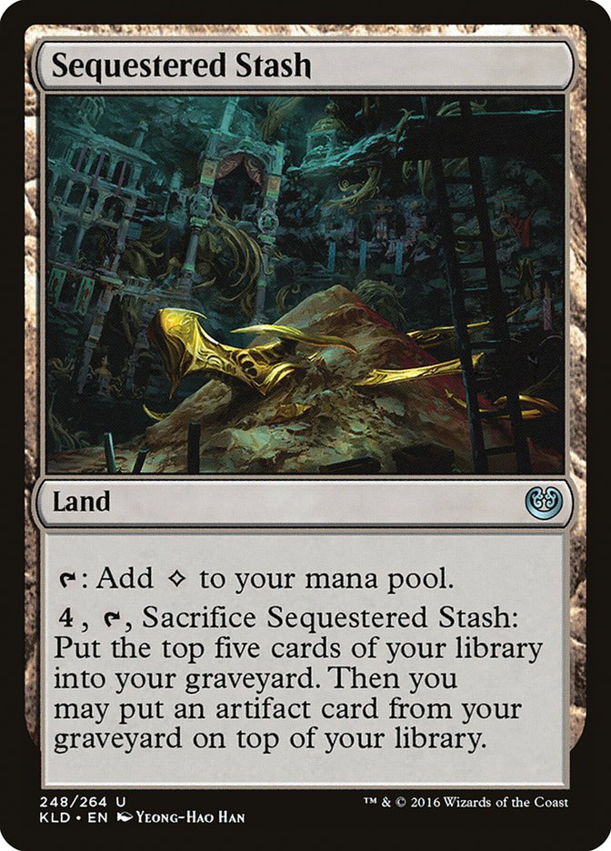 Sequestered Stash [Kaladesh] [Foil]