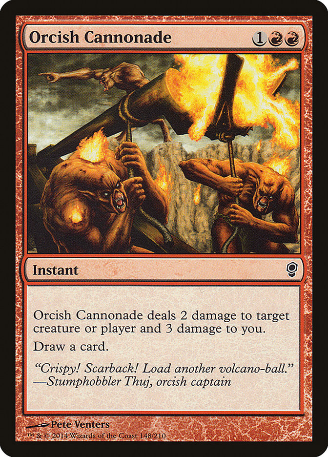 Orcish Cannonade [Conspiracy] [Foil]