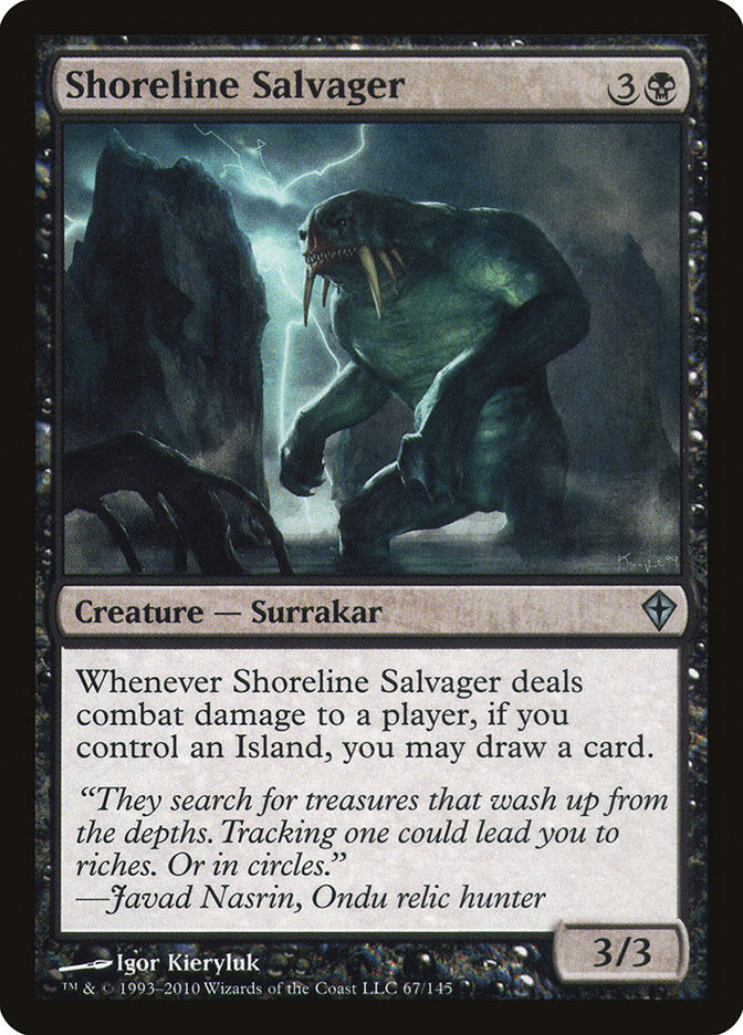 Shoreline Salvager [Worldwake] [Foil]