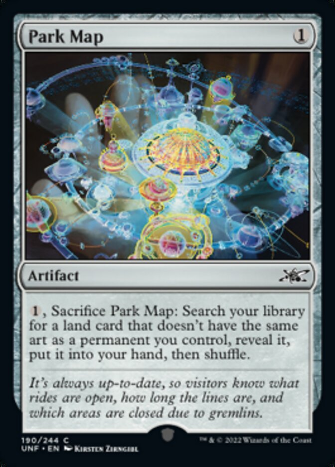 Park Map [Unfinity] [Foil]