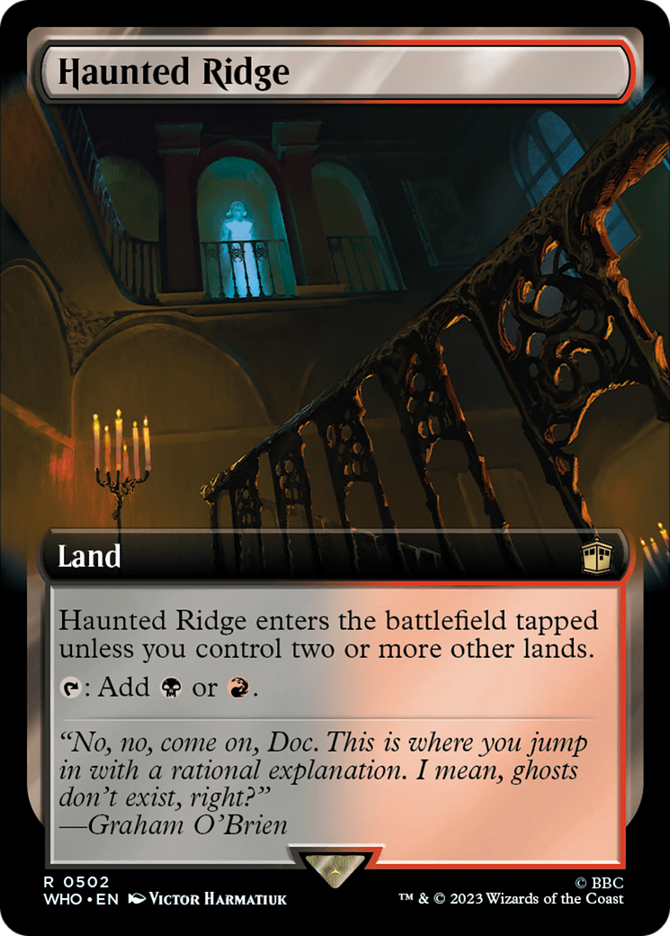 Haunted Ridge (Extended Art) [Doctor Who] [Foil]