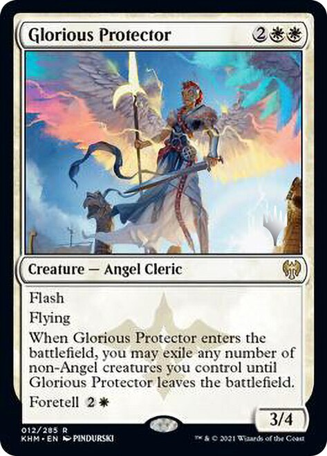 Glorious Protector (Promo Pack) [Kaldheim Promos] [Foil]