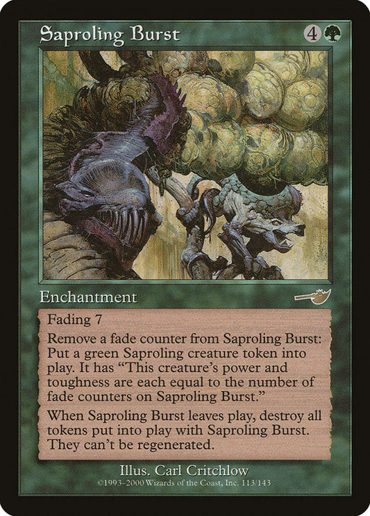 Saproling Burst [Nemesis] [Foil]