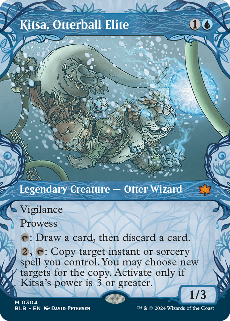 Kitsa, Otterball Elite (Showcase) [Bloomburrow] [Foil]