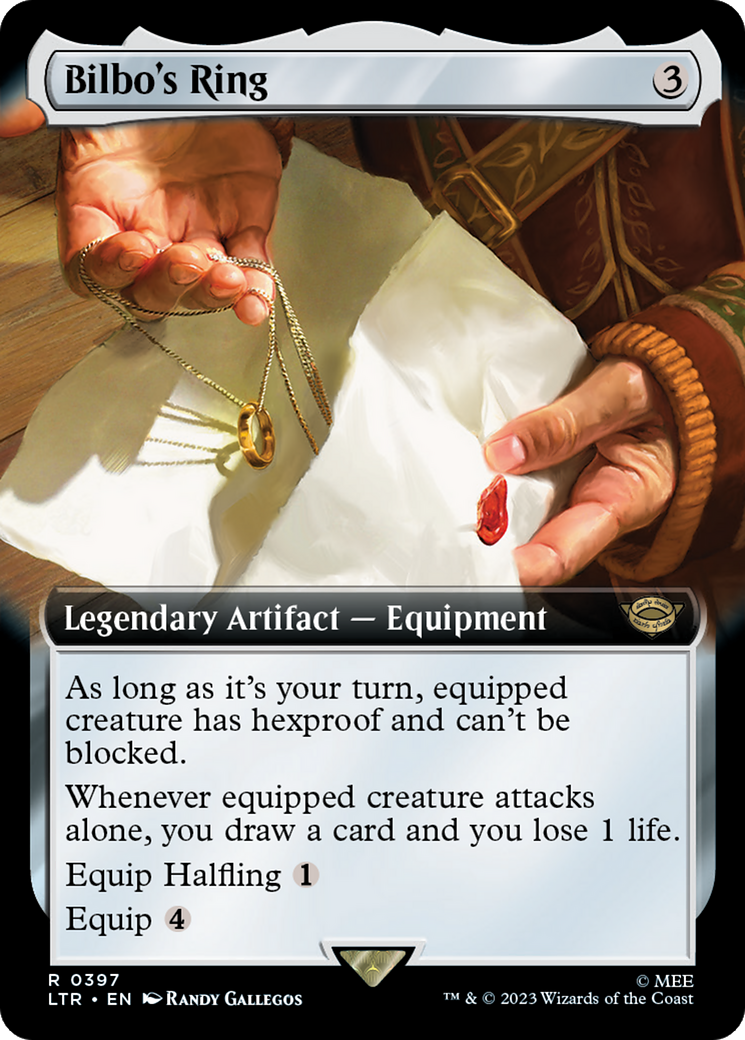 Bilbo's Ring (Extended Art) [The Lord of the Rings: Tales of Middle-Earth] [Foil]