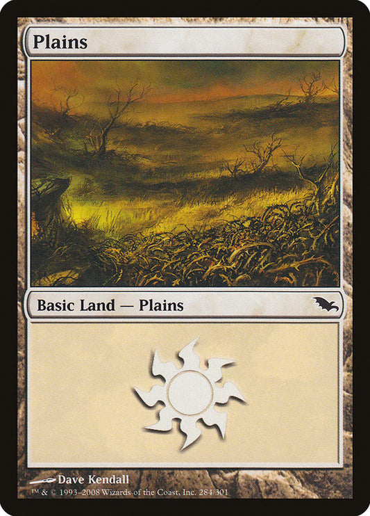 Plains (284) [Shadowmoor] [Foil]