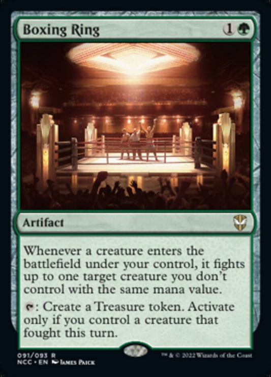 Boxing Ring [Streets of New Capenna Commander] [Foil]