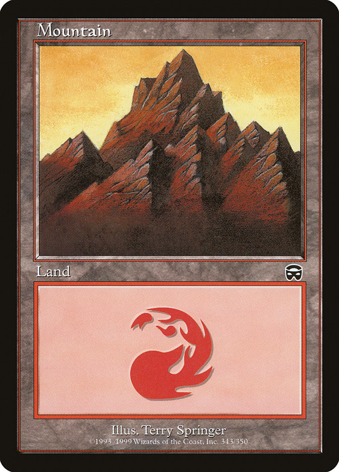 Mountain (343) [Mercadian Masques] [Foil]