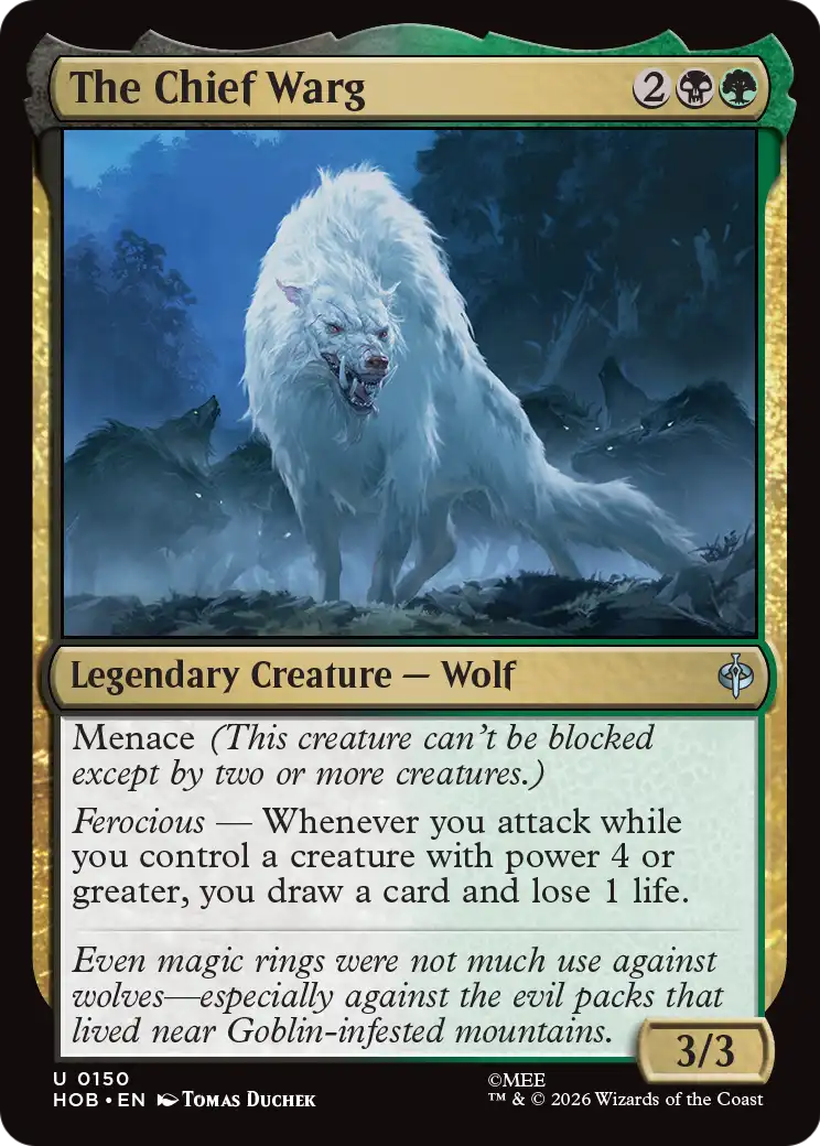 The Chief Warg [The Hobbit]