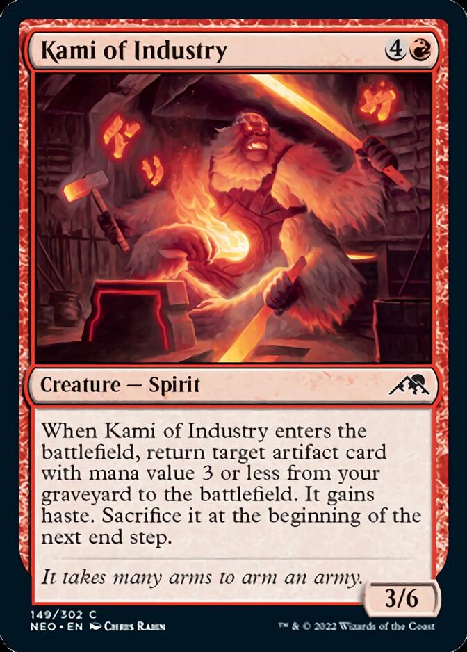 Kami of Industry [Kamigawa: Neon Dynasty] [Foil]