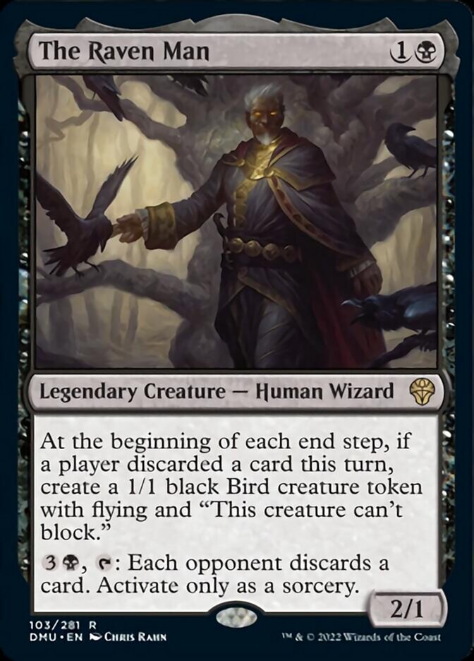 The Raven Man [Dominaria United] [Foil]