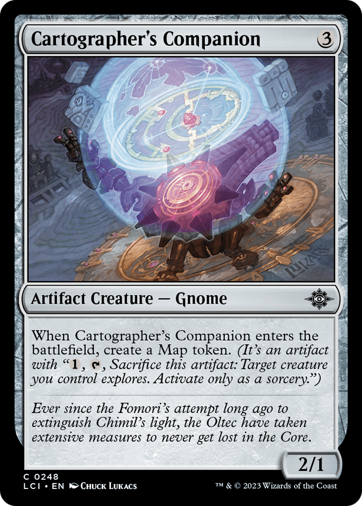 Cartographer's Companion [The Lost Caverns of Ixalan] [Foil]