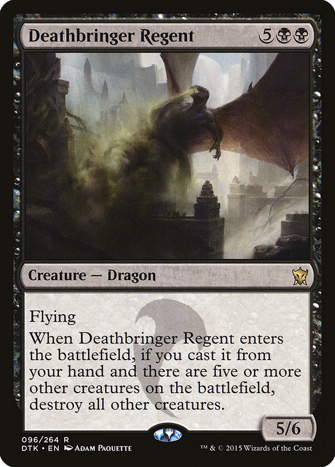 Deathbringer Regent [Dragons of Tarkir] [Foil]