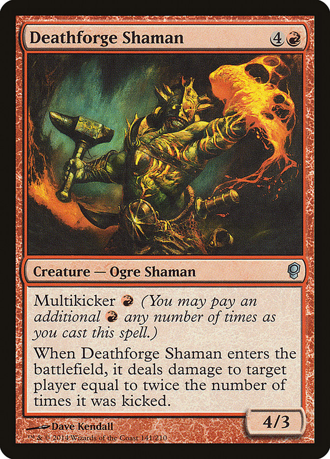 Deathforge Shaman [Conspiracy] [Foil]