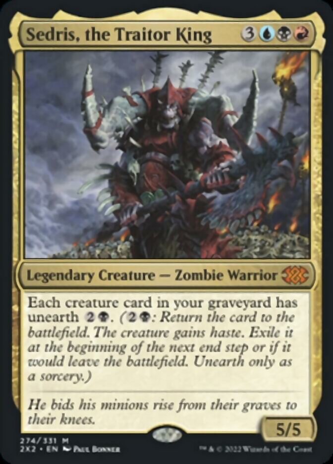 Sedris, the Traitor King [Double Masters 2022] [Foil]