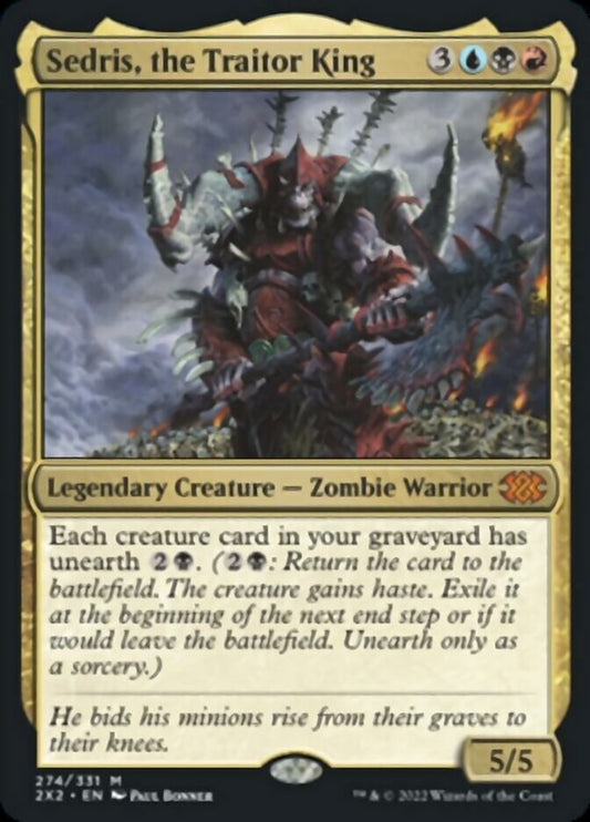 Sedris, the Traitor King [Double Masters 2022] [Foil]