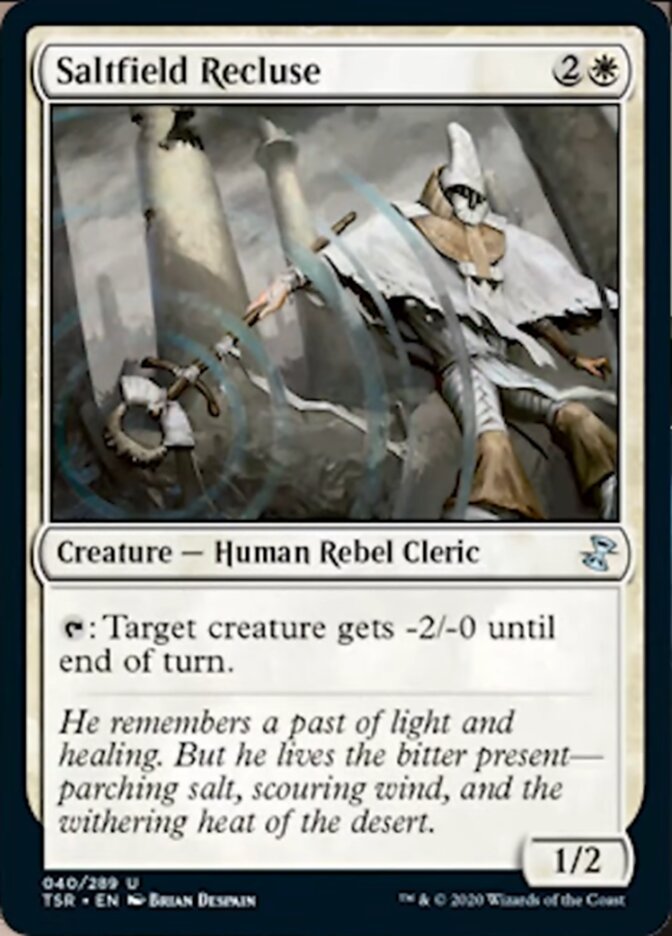 Saltfield Recluse [Time Spiral Remastered] [Foil]