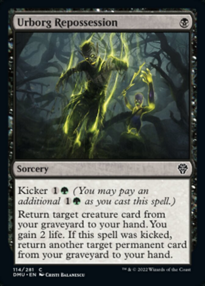 Urborg Repossession [Dominaria United] [Foil]