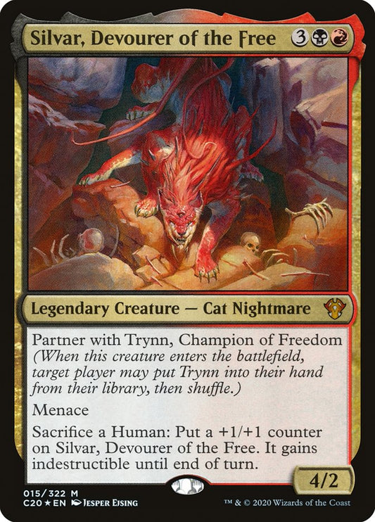 Silvar, Devourer of the Free [Commander 2020] [Foil]