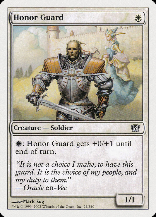 Honor Guard [Eighth Edition] [Foil]