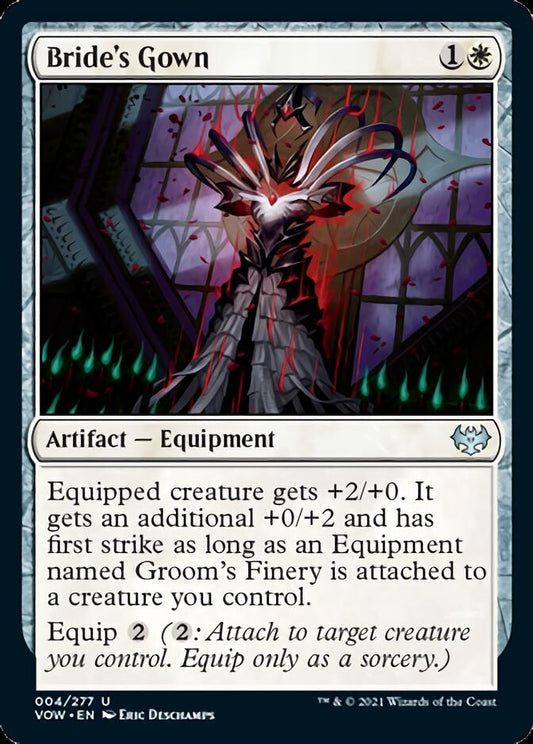 Bride's Gown [Innistrad: Crimson Vow] [Foil]