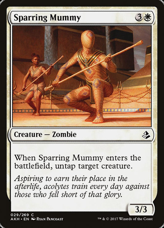 Sparring Mummy [Amonkhet] [Foil]