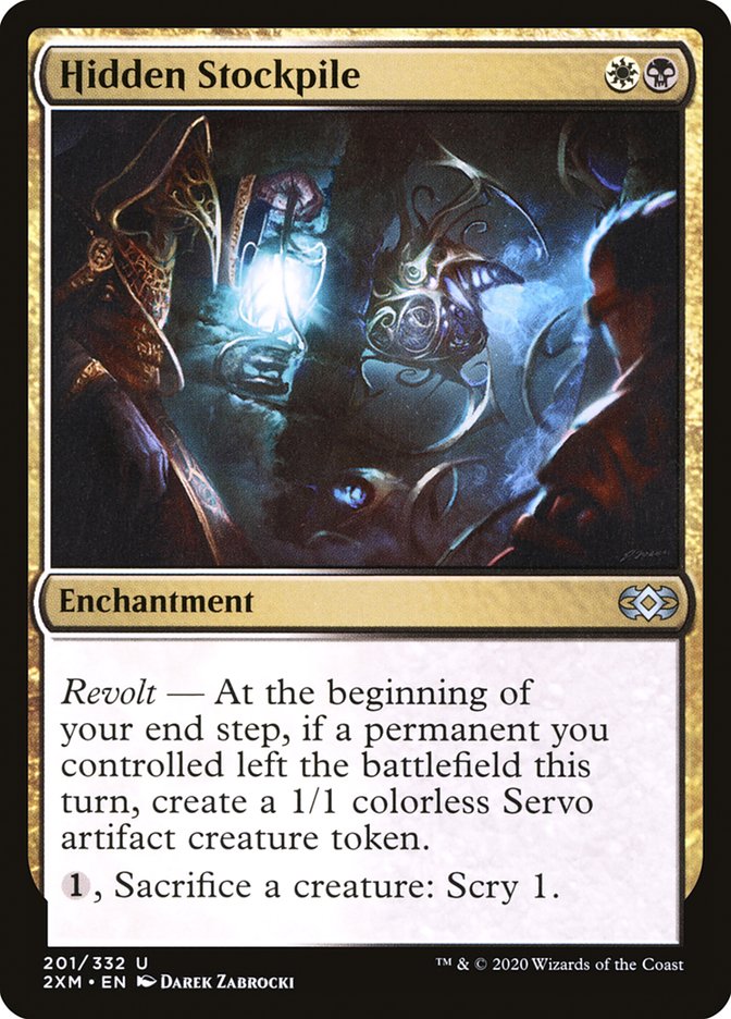 Hidden Stockpile [Double Masters] [Foil]