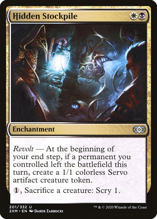 Hidden Stockpile [Double Masters] [Foil]
