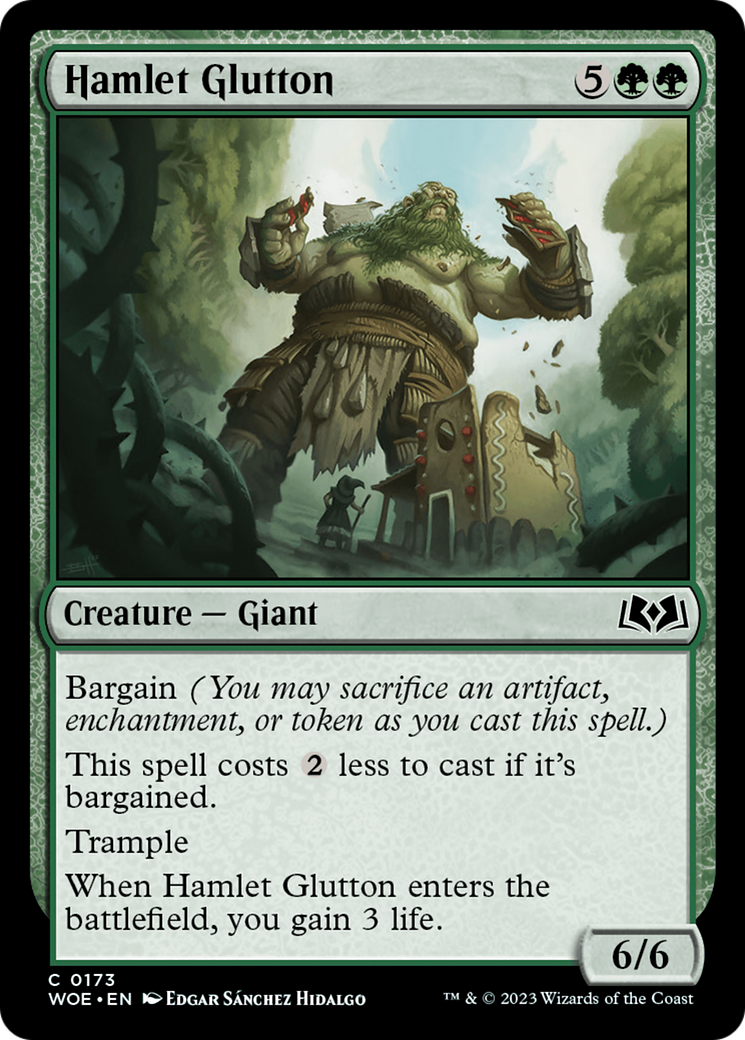 Hamlet Glutton [Wilds of Eldraine] [Foil]