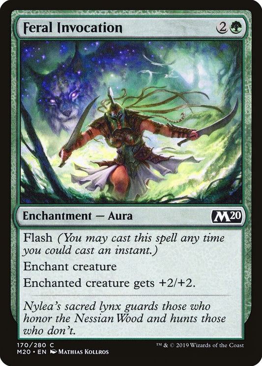 Feral Invocation [Core Set 2020] [Foil]