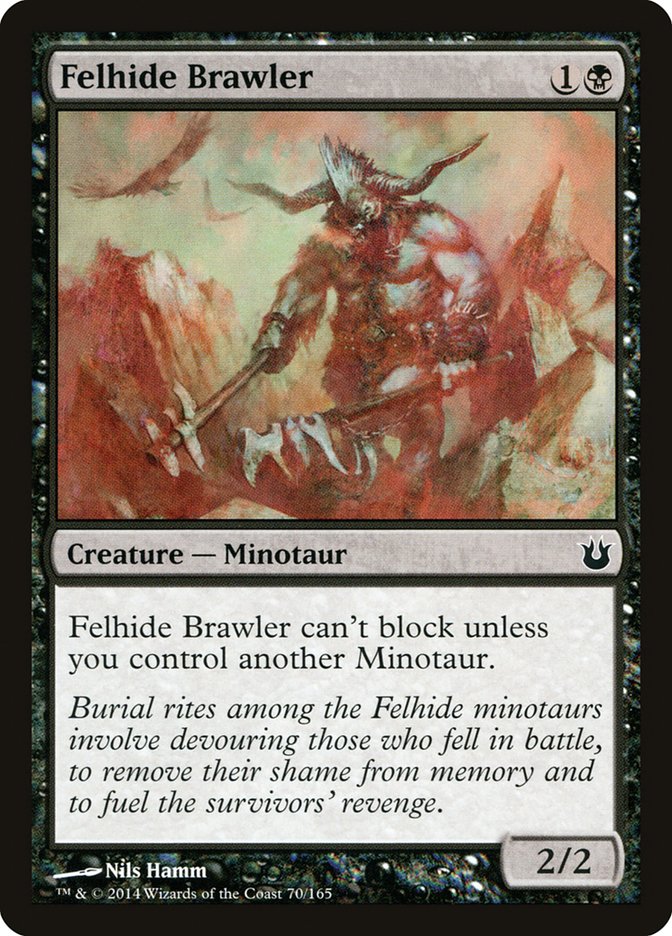 Felhide Brawler [Born of the Gods] [Foil]